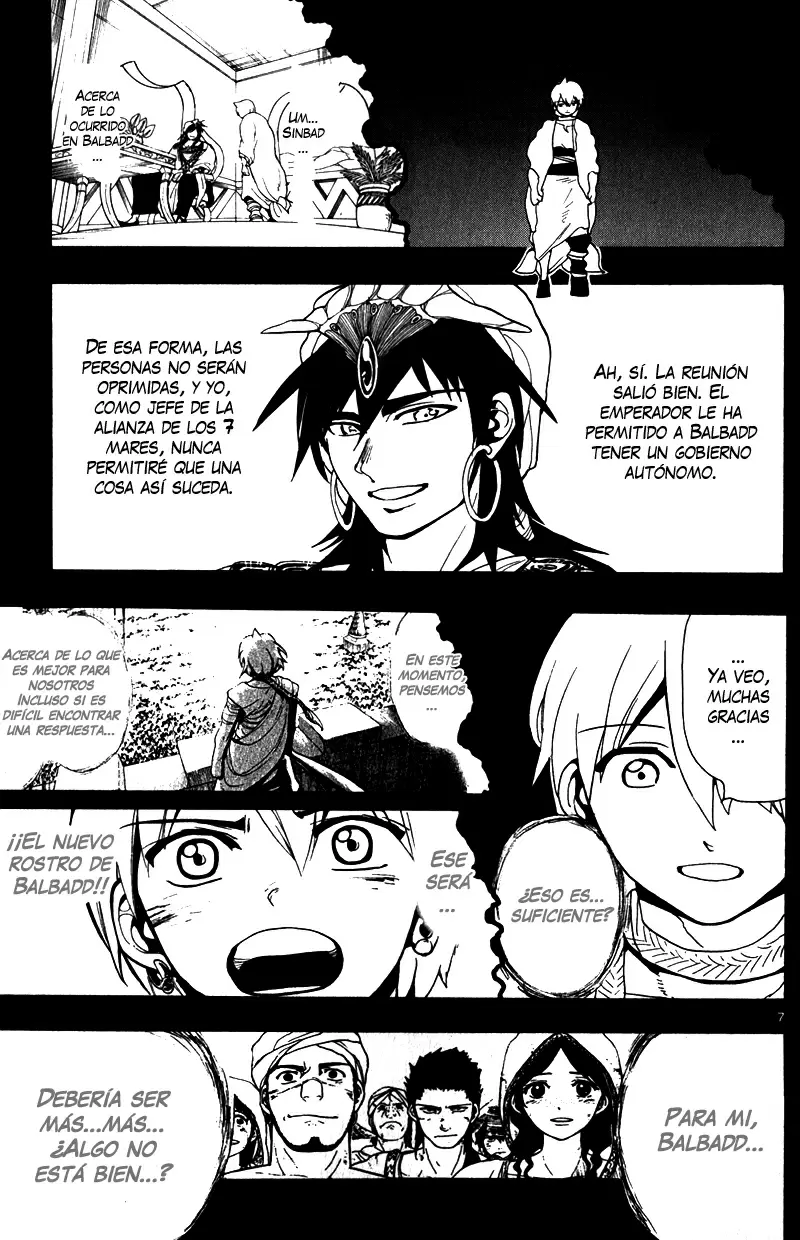 Magi - Labyrinth of Magic capítulo 129, página 10