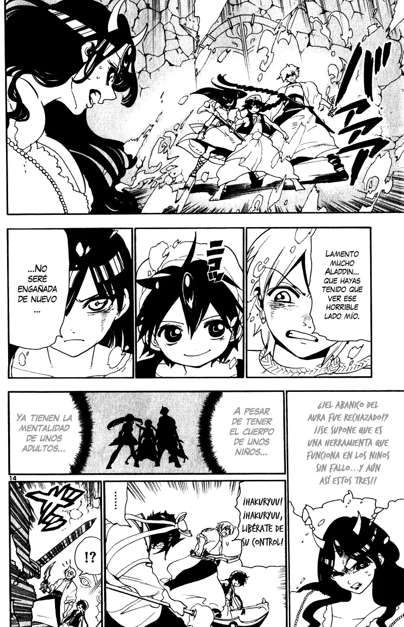 Magi - Labyrinth of Magic capítulo 129, página 17