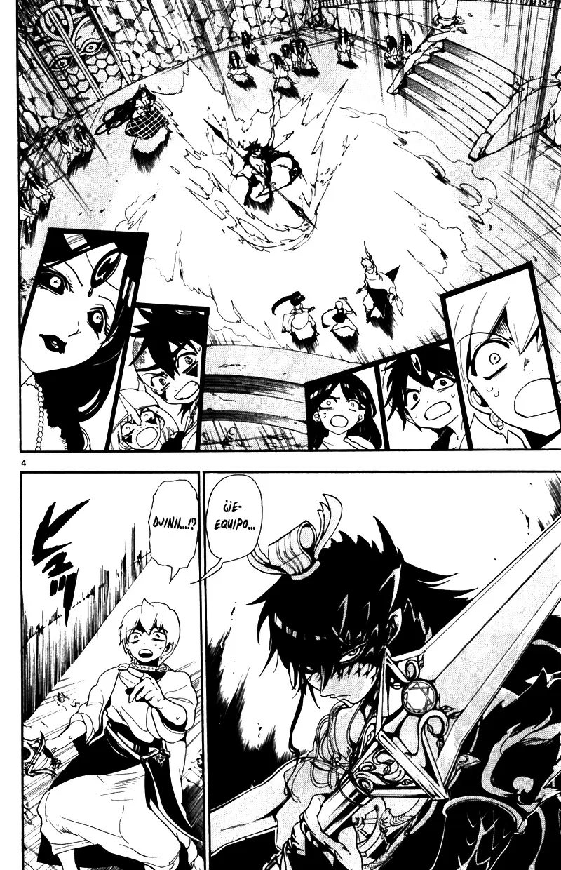 Magi - Labyrinth of Magic capítulo 130, página 4