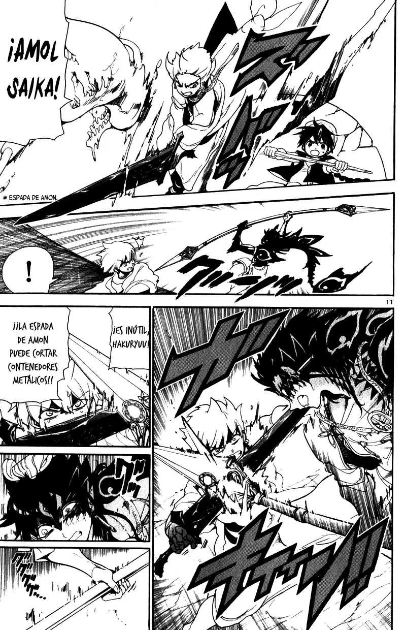 Magi - Labyrinth of Magic capítulo 130, página 11
