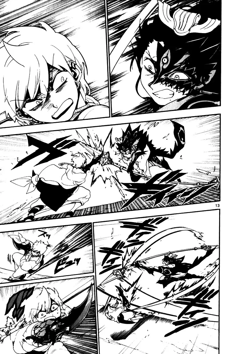 Magi - Labyrinth of Magic capítulo 130, página 13