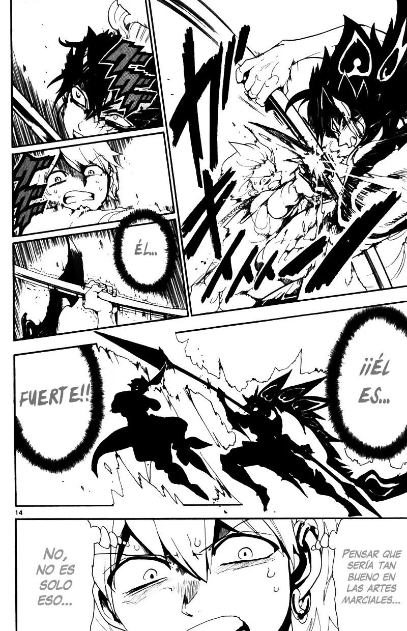 Magi - Labyrinth of Magic capítulo 130, página 14