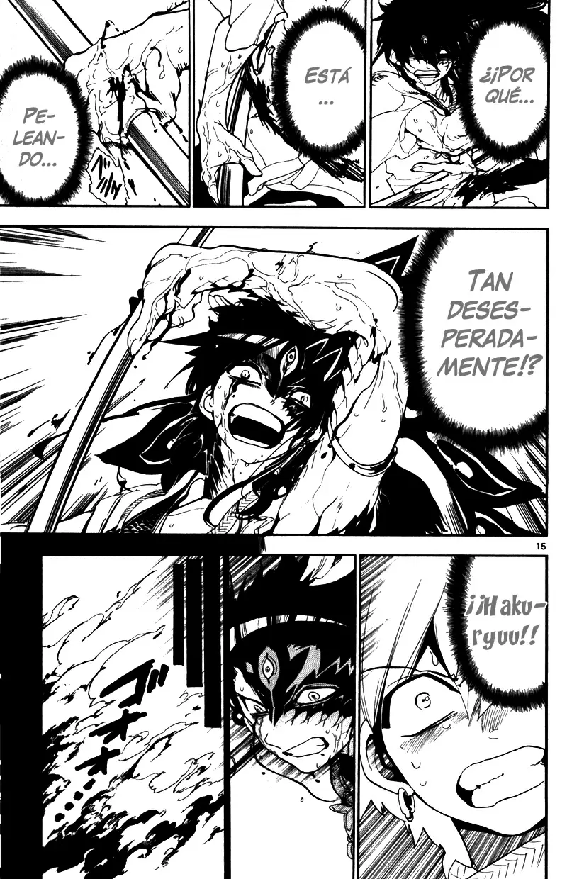 Magi - Labyrinth of Magic capítulo 130, página 15