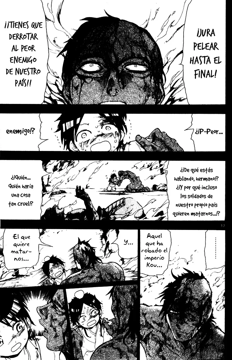 Magi - Labyrinth of Magic capítulo 130, página 17
