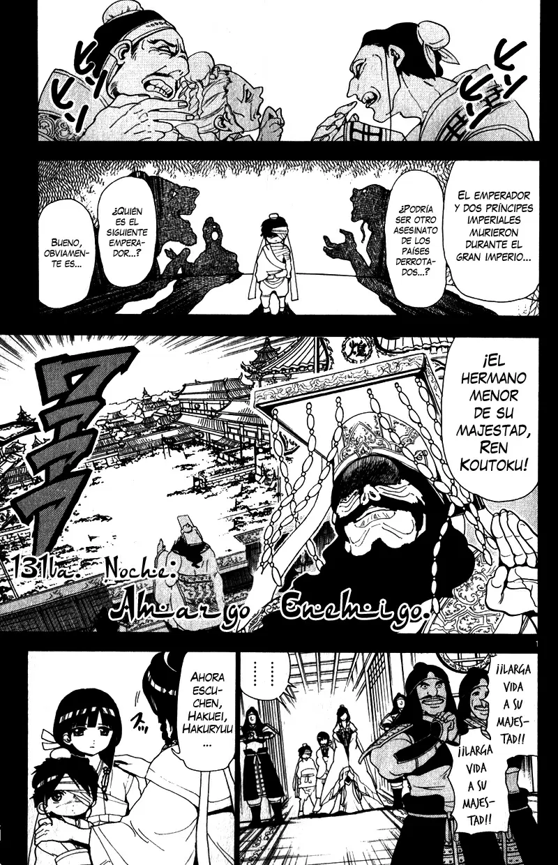 Magi - Labyrinth of Magic capítulo 131, página 1
