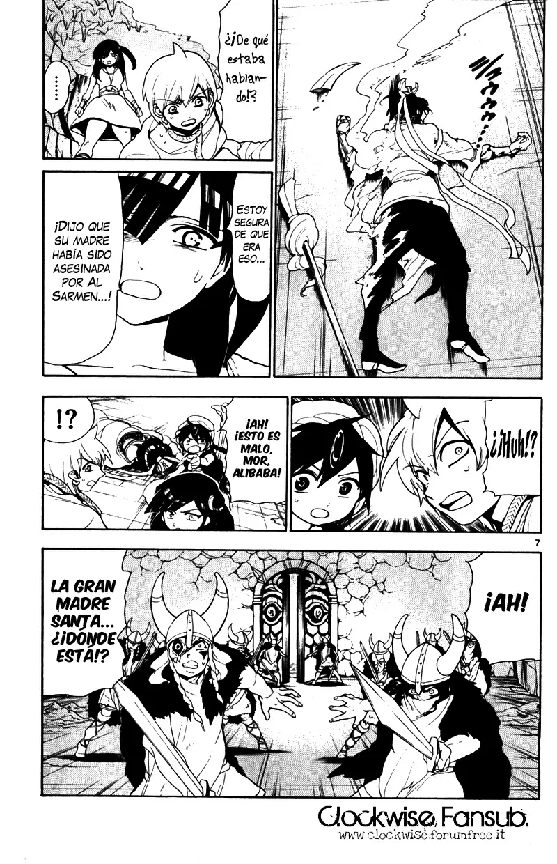 Magi - Labyrinth of Magic capítulo 131, página 7