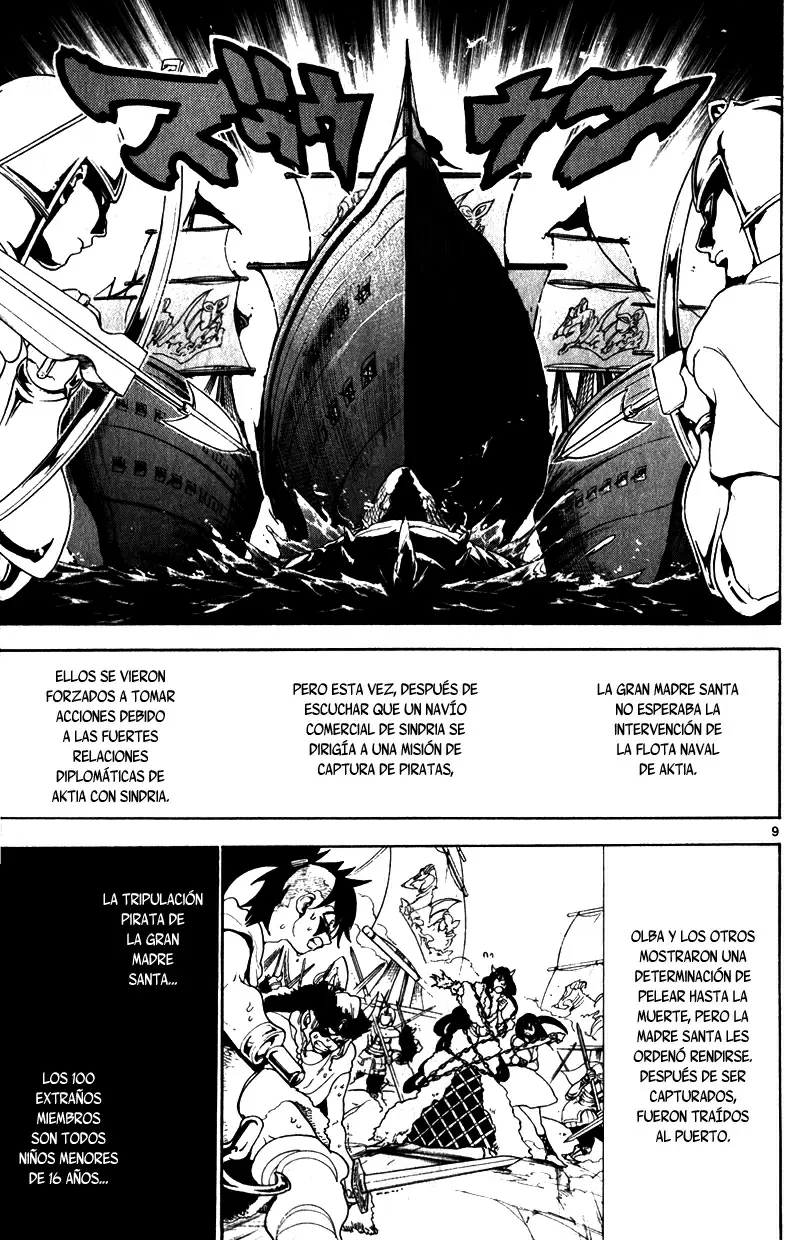 Magi - Labyrinth of Magic capítulo 131, página 9