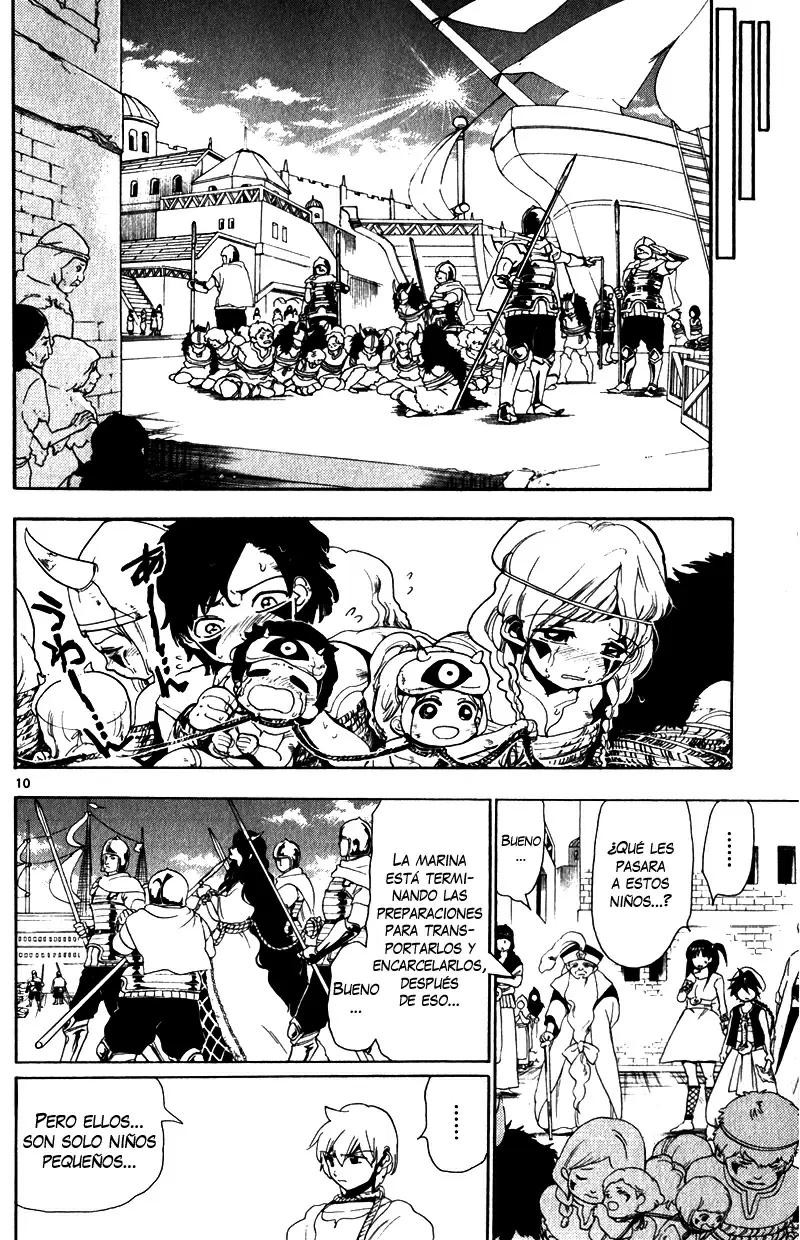 Magi - Labyrinth of Magic capítulo 131, página 10