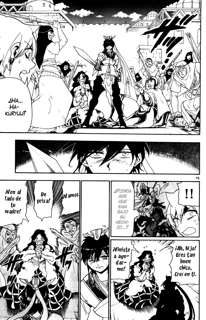 Magi - Labyrinth of Magic capítulo 131, página 15