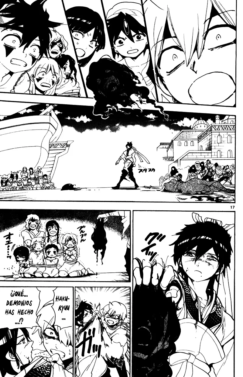 Magi - Labyrinth of Magic capítulo 131, página 17
