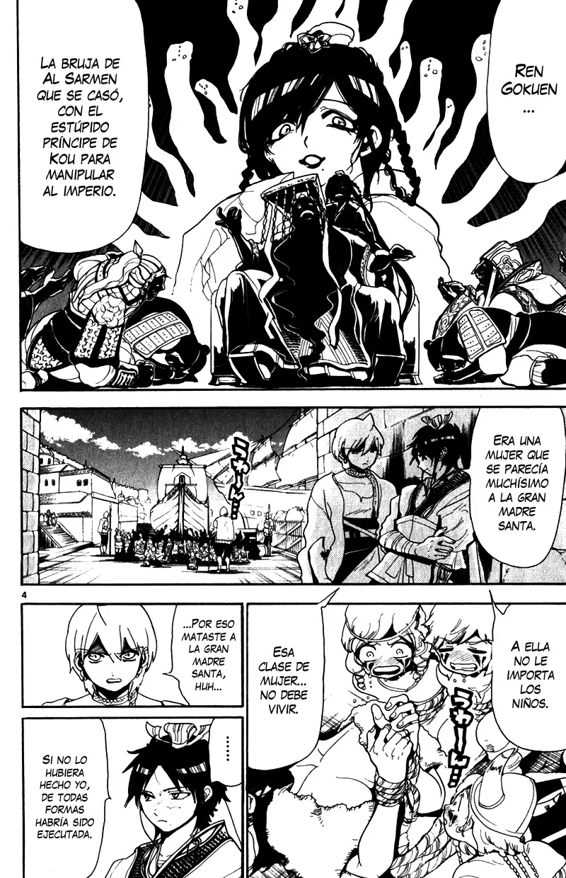 Magi - Labyrinth of Magic capítulo 132, página 4