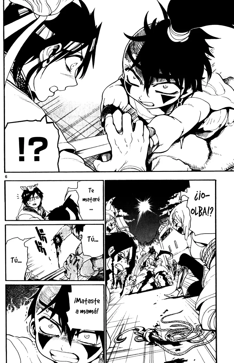 Magi - Labyrinth of Magic capítulo 132, página 6