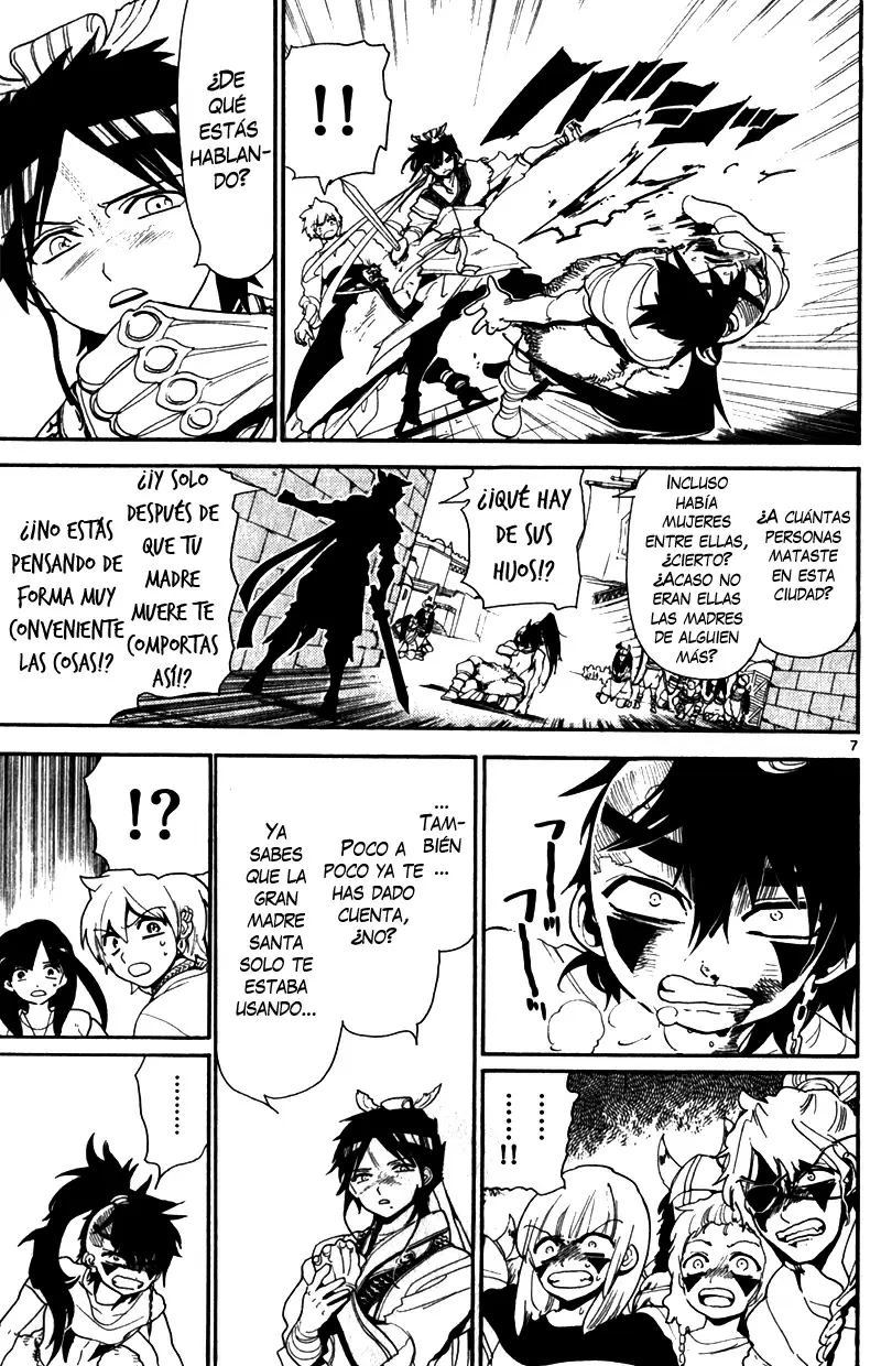 Magi - Labyrinth of Magic capítulo 132, página 7