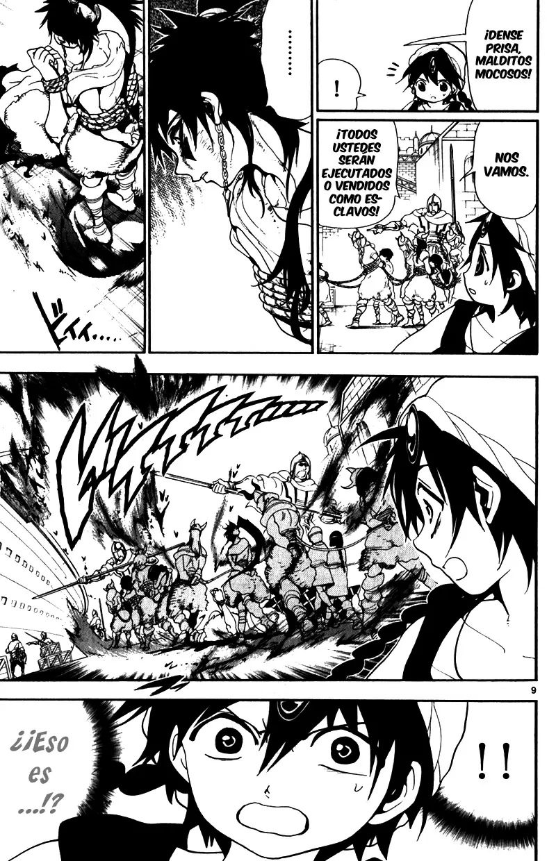 Magi - Labyrinth of Magic capítulo 132, página 9