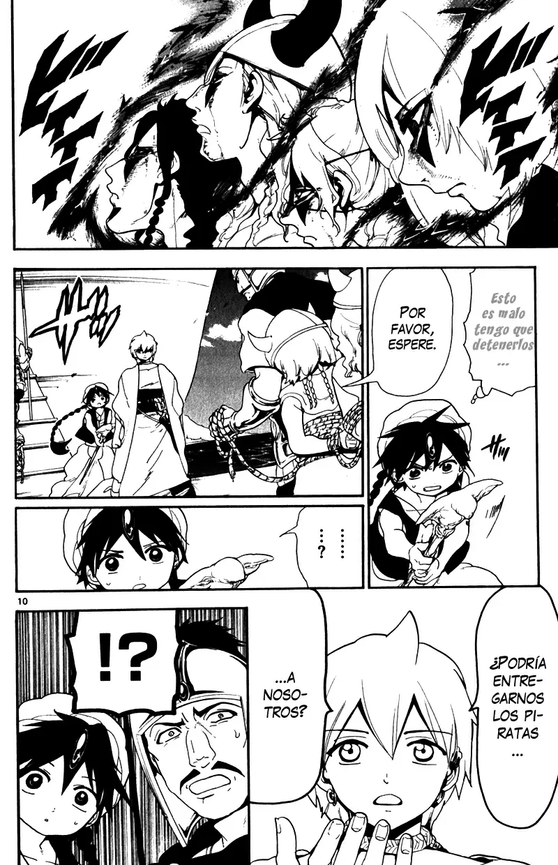Magi - Labyrinth of Magic capítulo 132, página 10