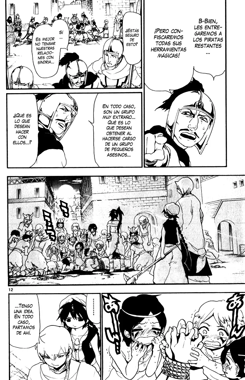 Magi - Labyrinth of Magic capítulo 132, página 12