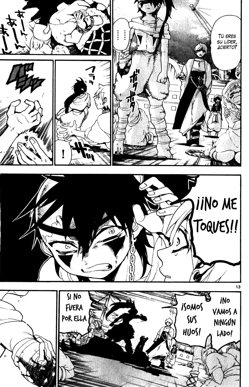 Magi - Labyrinth of Magic capítulo 132, página 13