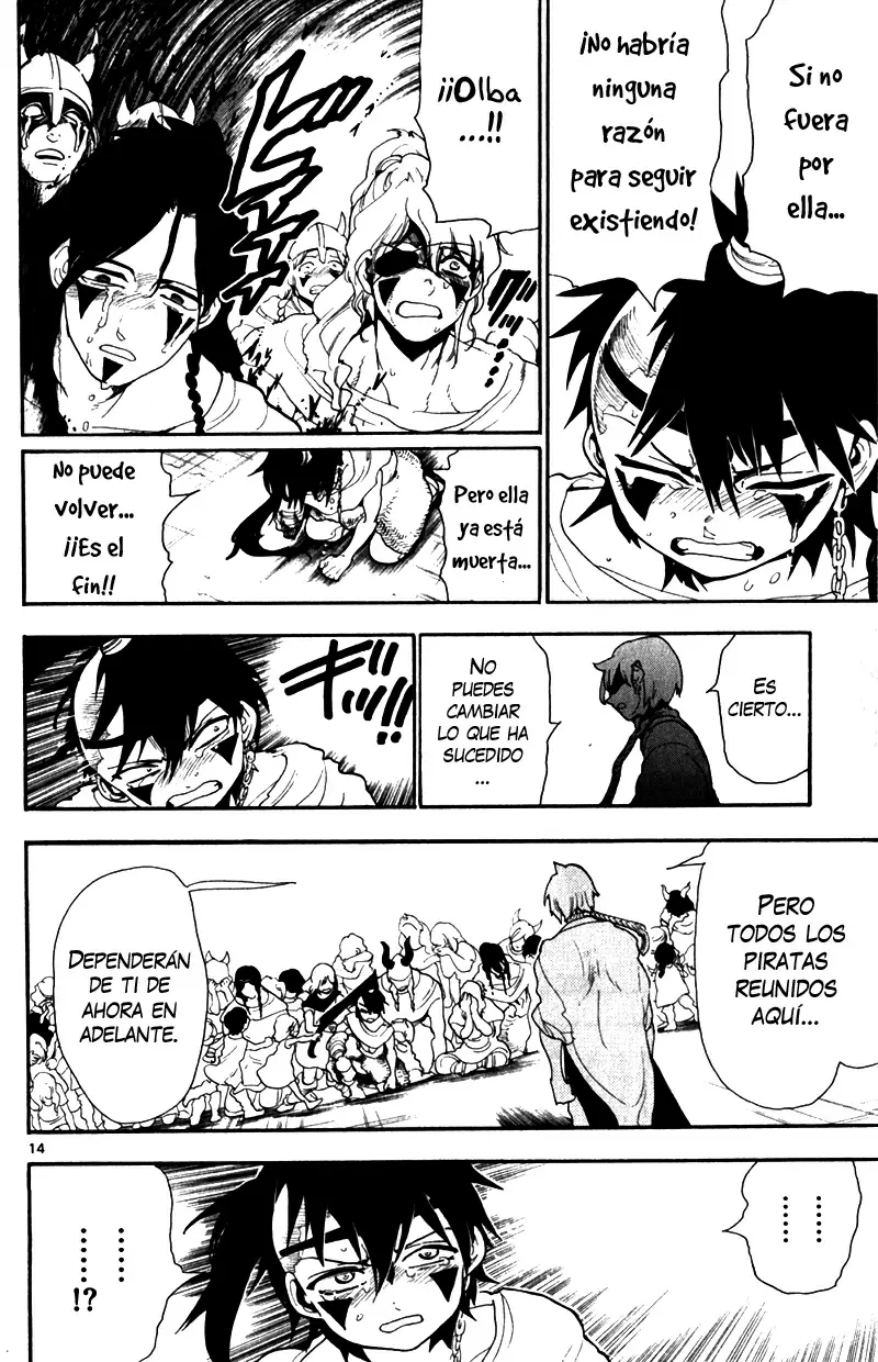 Magi - Labyrinth of Magic capítulo 132, página 14