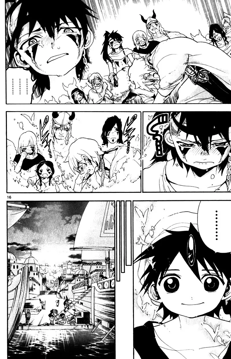 Magi - Labyrinth of Magic capítulo 132, página 16