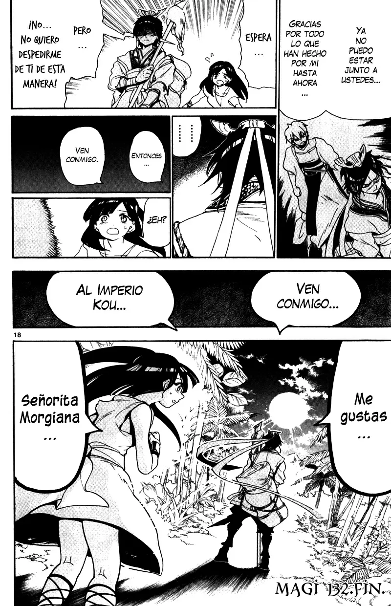 Magi - Labyrinth of Magic capítulo 132, página 18