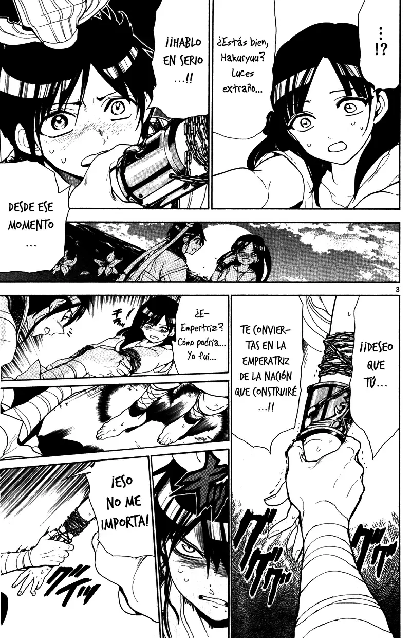 Magi - Labyrinth of Magic capítulo 133, página 3