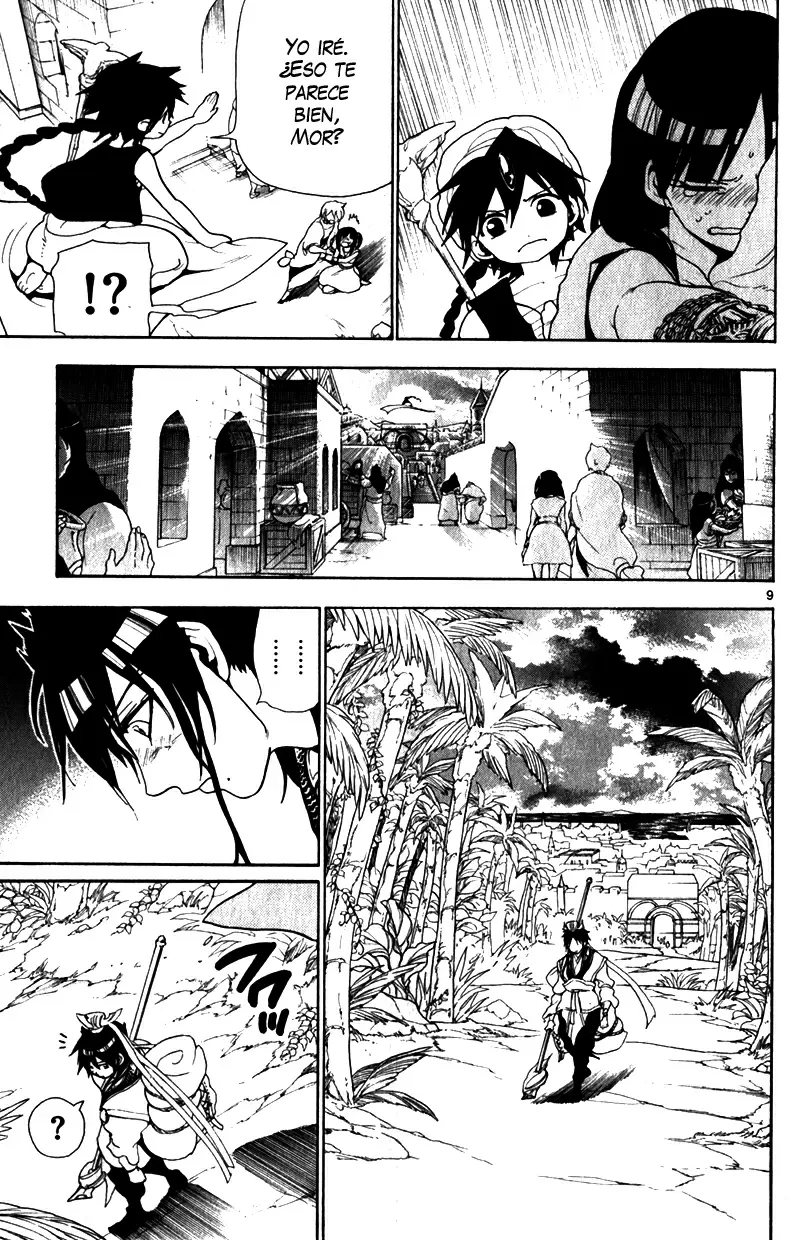 Magi - Labyrinth of Magic capítulo 133, página 9