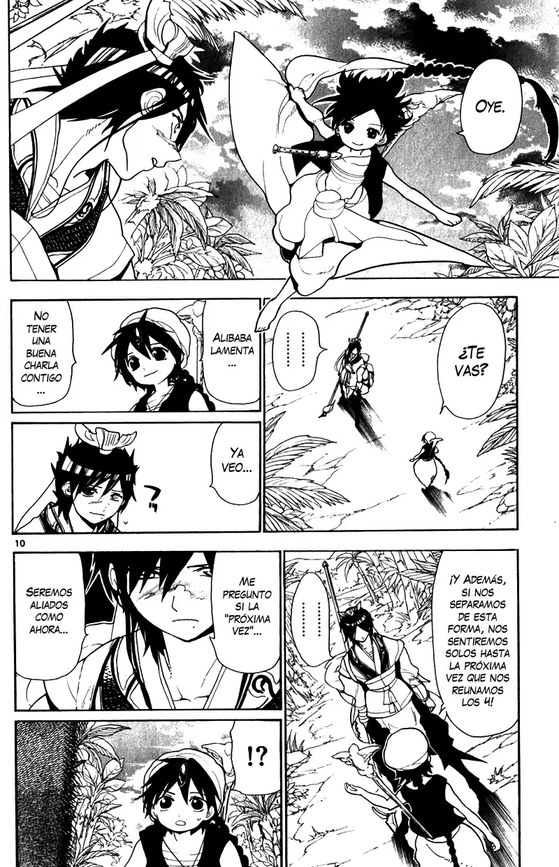 Magi - Labyrinth of Magic capítulo 133, página 10