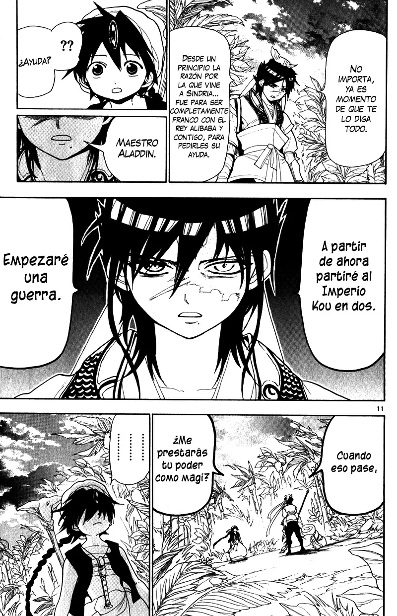 Magi - Labyrinth of Magic capítulo 133, página 11