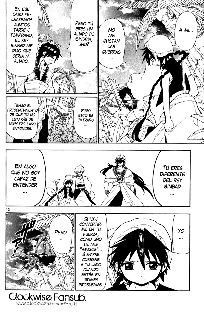 Magi - Labyrinth of Magic capítulo 133, página 12