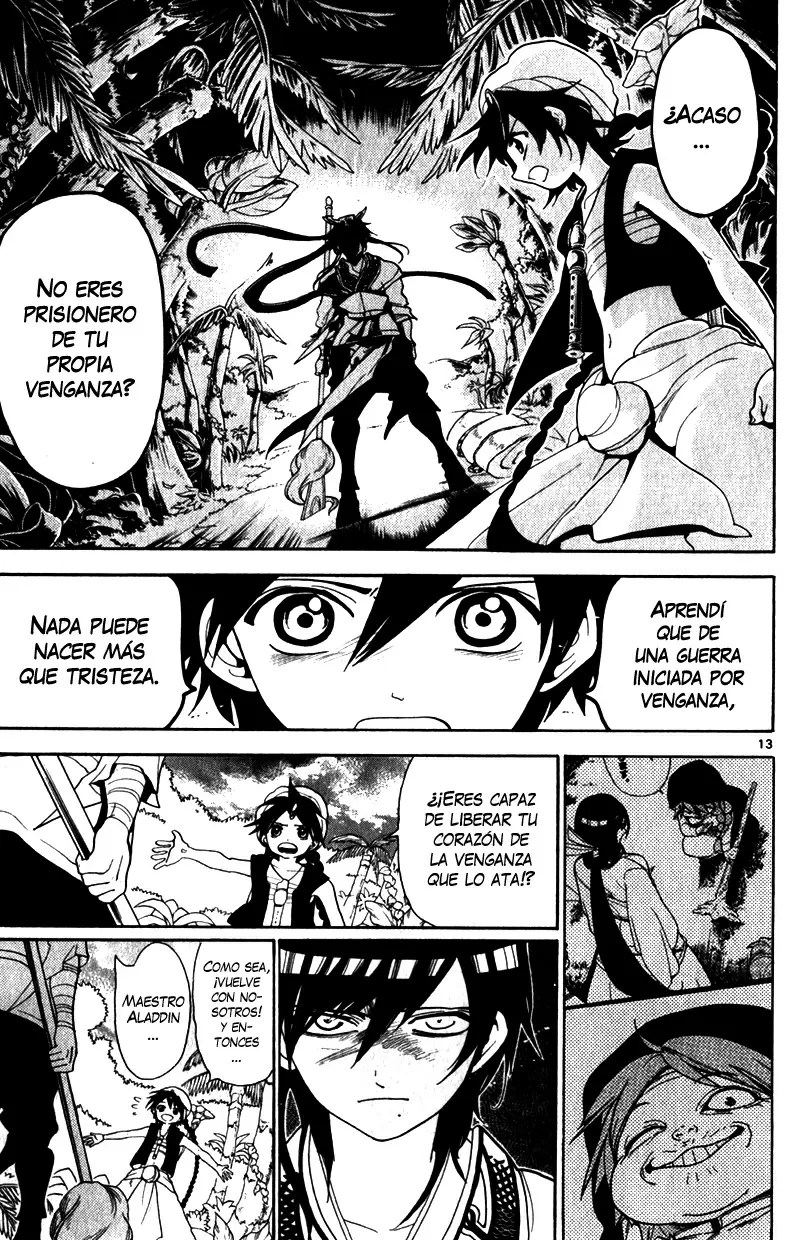 Magi - Labyrinth of Magic capítulo 133, página 13