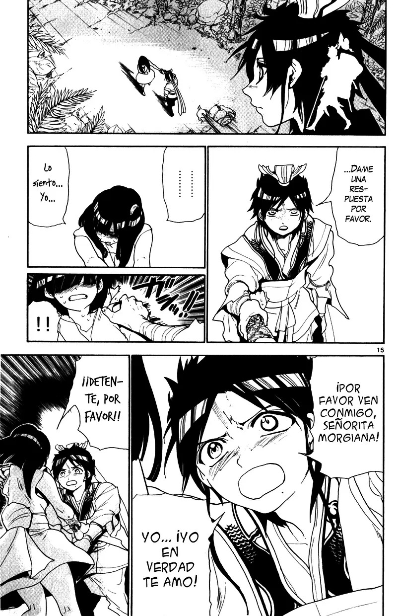 Magi - Labyrinth of Magic capítulo 133, página 15
