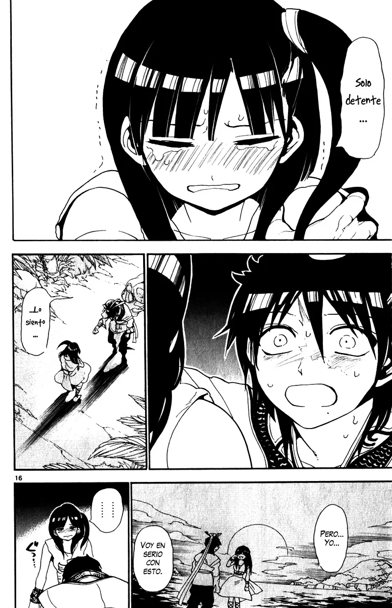 Magi - Labyrinth of Magic capítulo 133, página 16