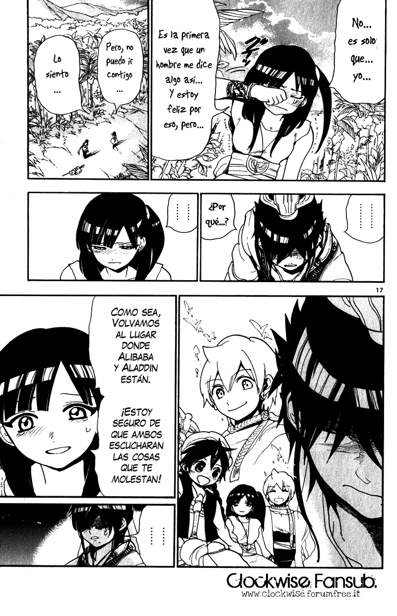 Magi - Labyrinth of Magic capítulo 133, página 17