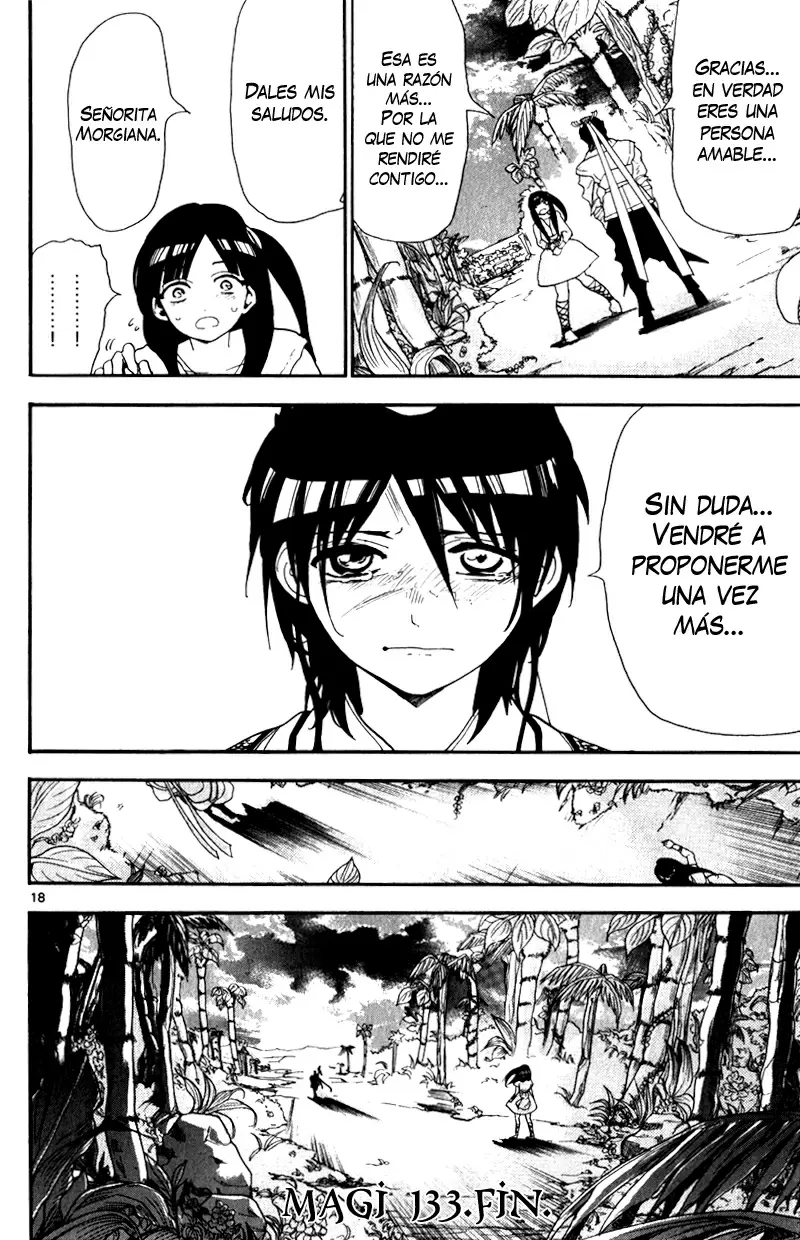Magi - Labyrinth of Magic capítulo 133, página 18