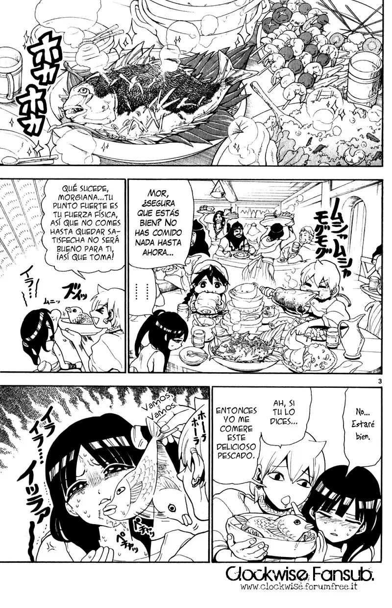 Magi - Labyrinth of Magic capítulo 134, página 3