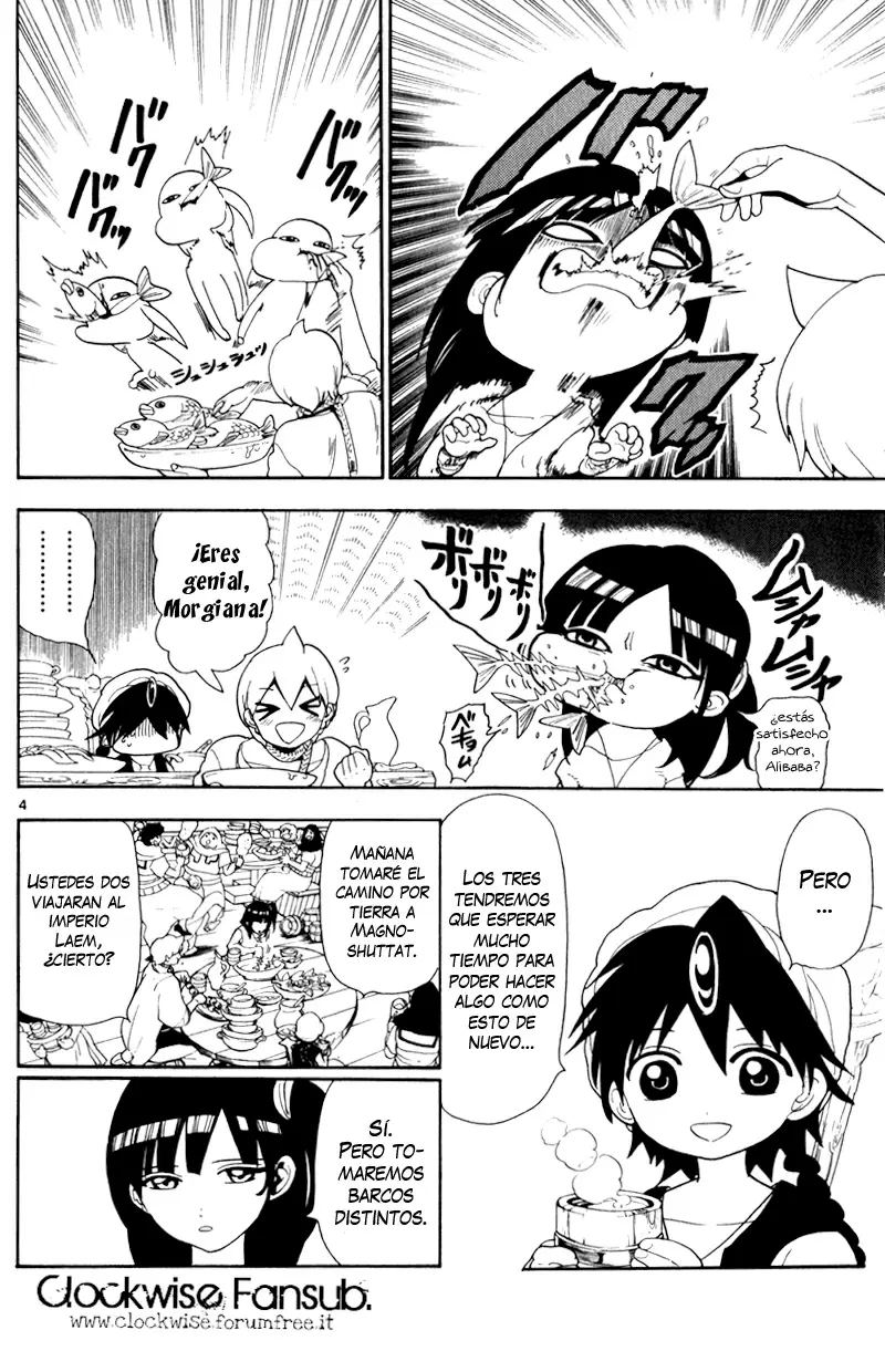 Magi - Labyrinth of Magic capítulo 134, página 4