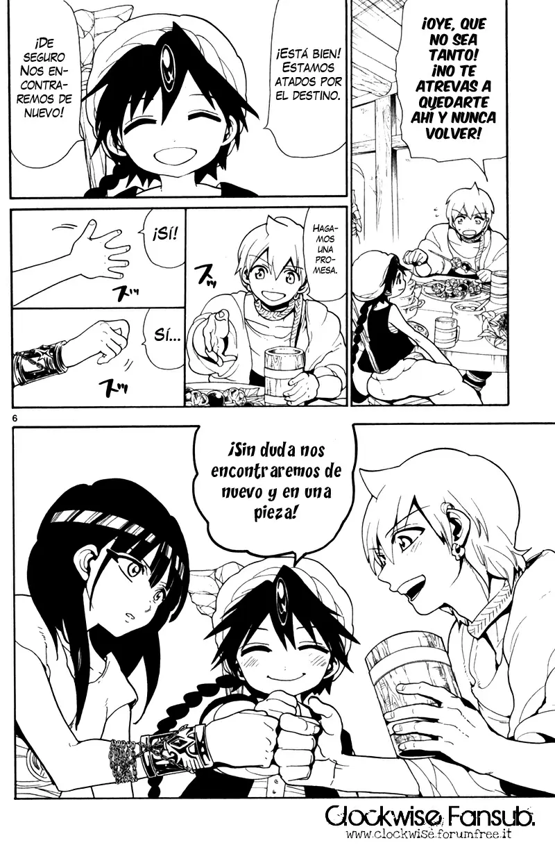 Magi - Labyrinth of Magic capítulo 134, página 6