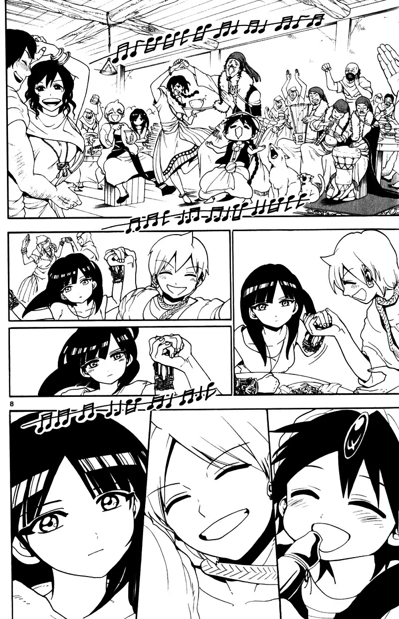 Magi - Labyrinth of Magic capítulo 134, página 8