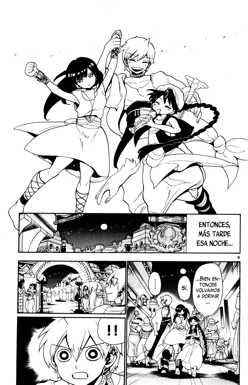 Magi - Labyrinth of Magic capítulo 134, página 9