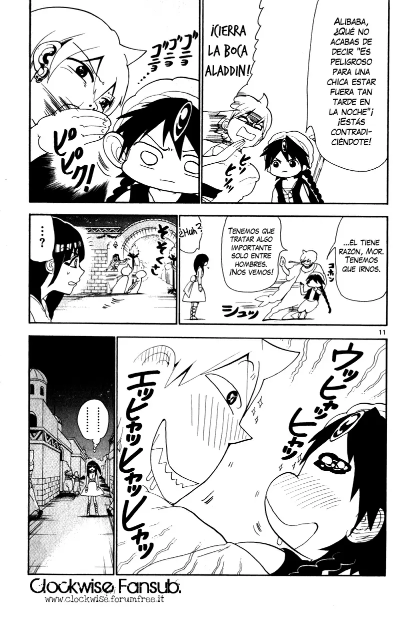 Magi - Labyrinth of Magic capítulo 134, página 11