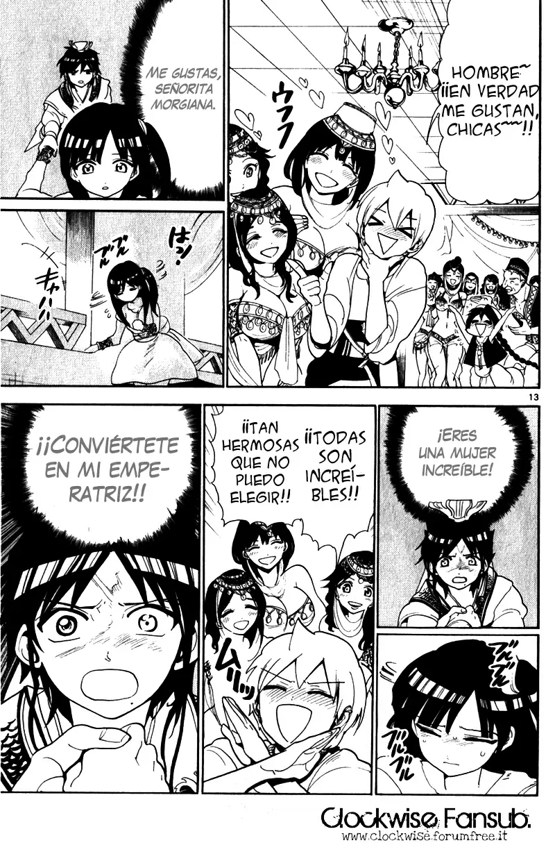 Magi - Labyrinth of Magic capítulo 134, página 13