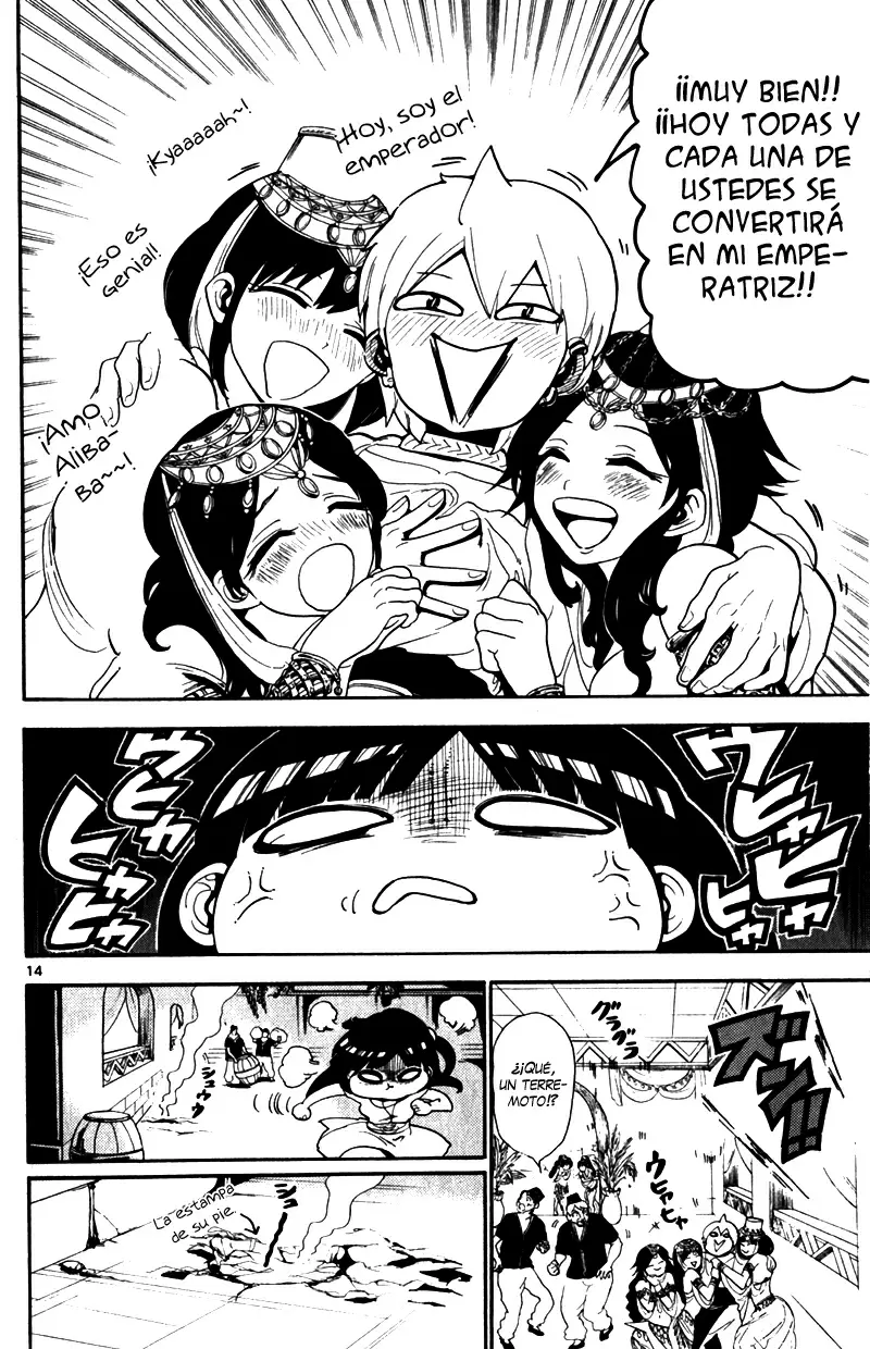 Magi - Labyrinth of Magic capítulo 134, página 14