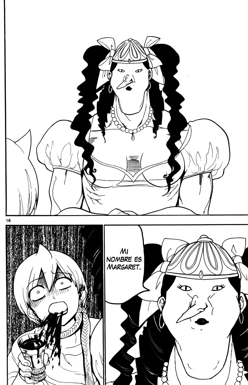Magi - Labyrinth of Magic capítulo 134, página 16