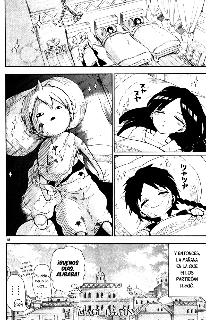 Magi - Labyrinth of Magic capítulo 134, página 18