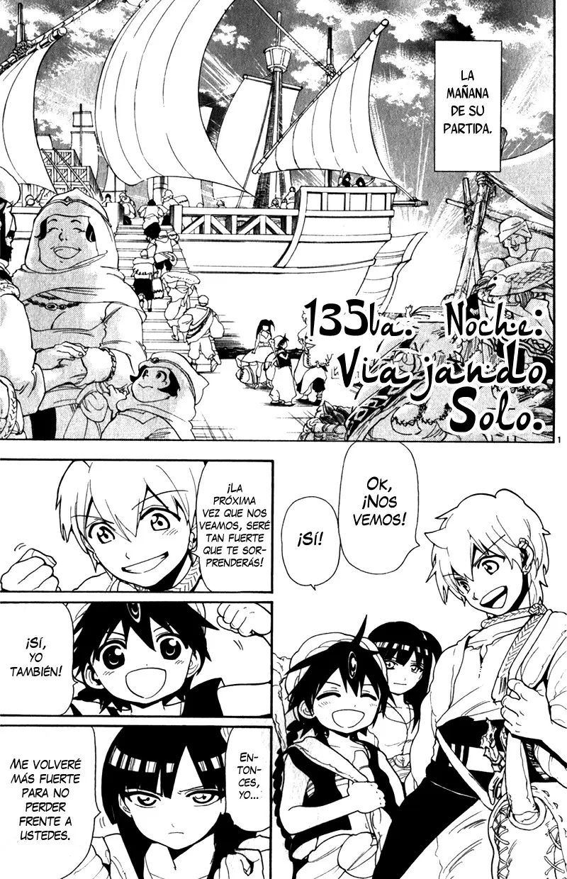 Magi - Labyrinth of Magic capítulo 135, página 1