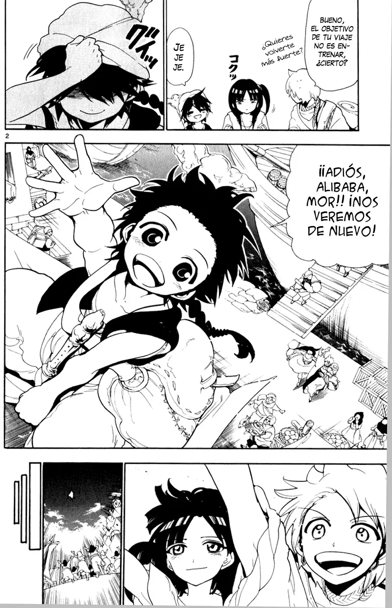 Magi - Labyrinth of Magic capítulo 135, página 2
