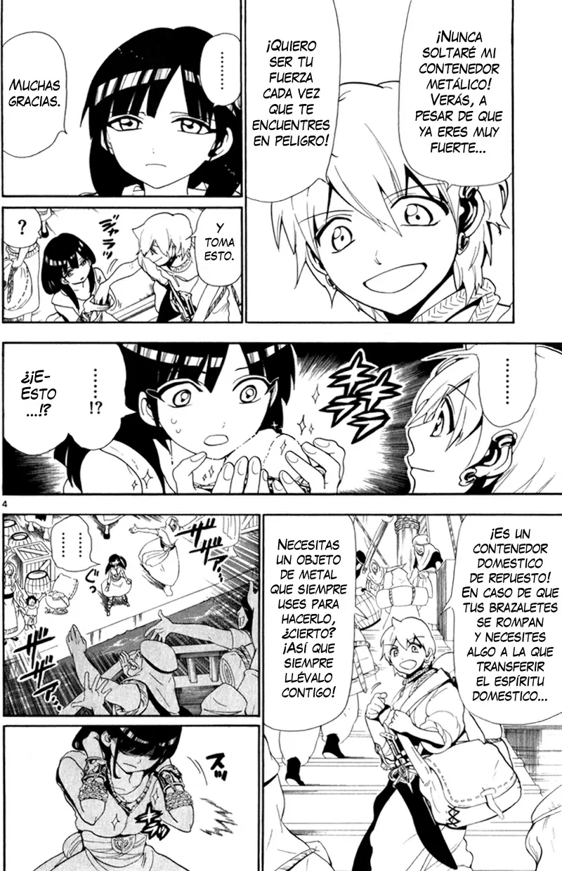 Magi - Labyrinth of Magic capítulo 135, página 4