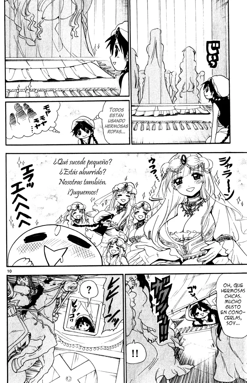 Magi - Labyrinth of Magic capítulo 135, página 10