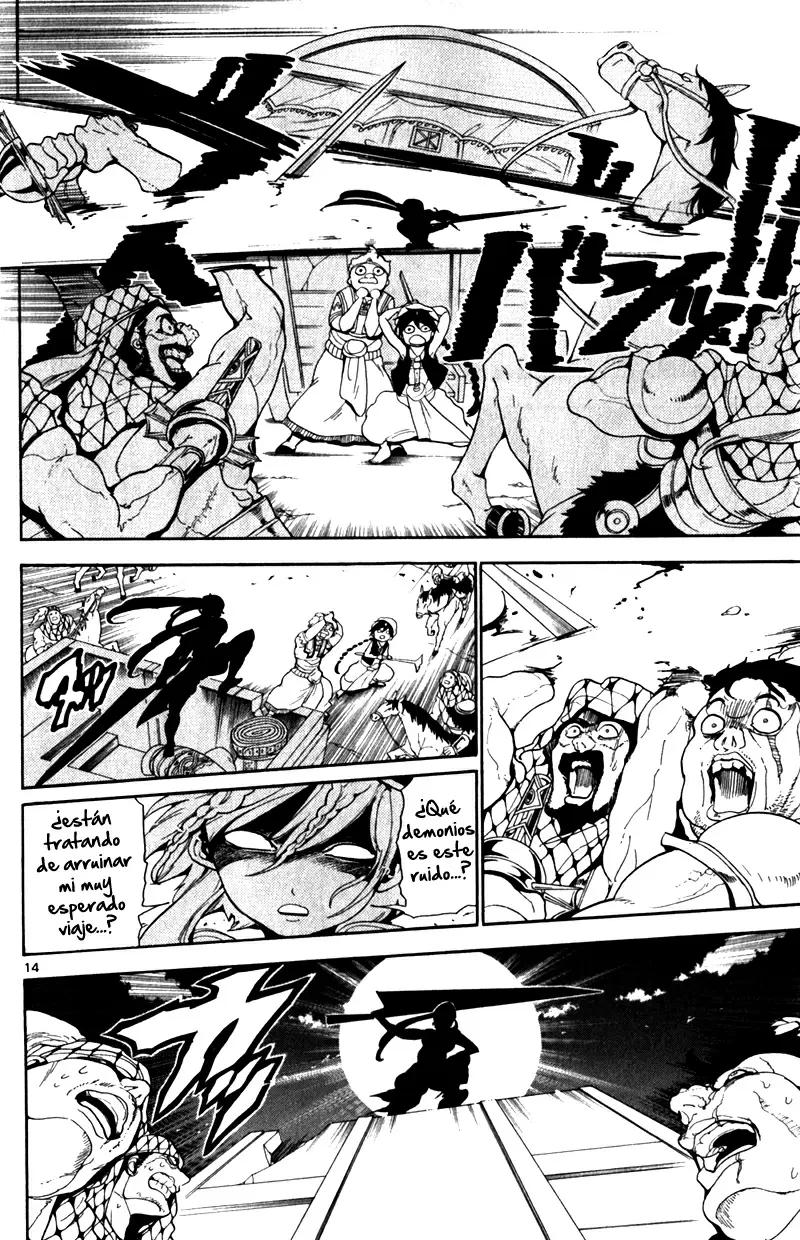 Magi - Labyrinth of Magic capítulo 135, página 14