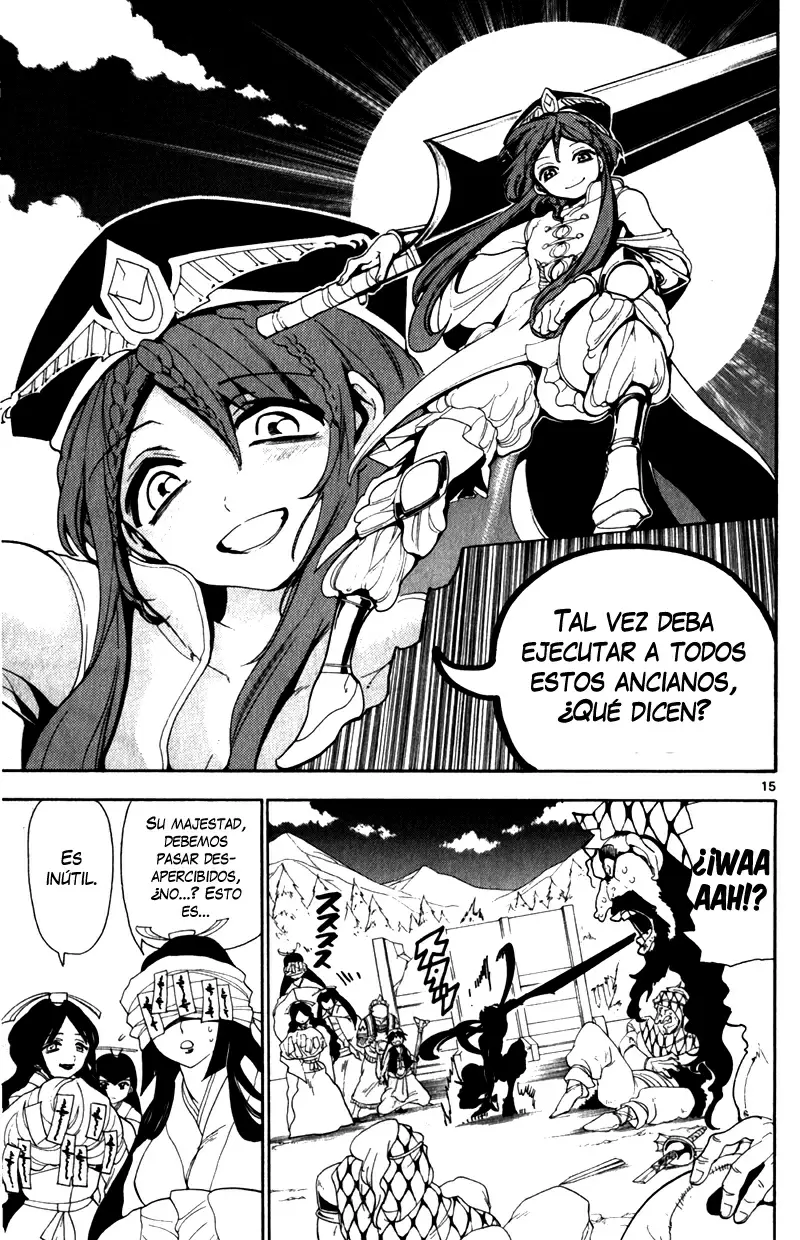 Magi - Labyrinth of Magic capítulo 135, página 15